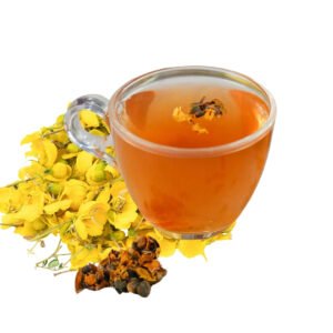 Avaram Poo Herbal Tea – Senna Auriculata Caffeine-Free Detox Drink | Tamil Herbal Tea