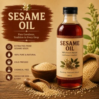 Sekku Sesame Oil Karupatti Added