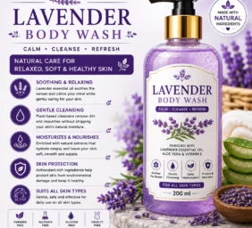 Lavender body wash