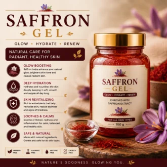 Saffron Face Gel